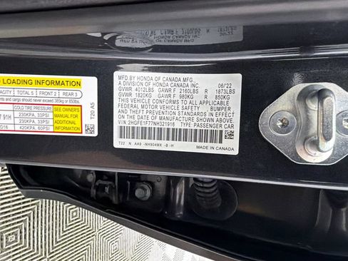Used 2022 Honda Civic EX image 31