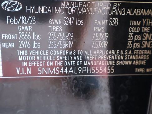 Used 2023 Hyundai Santa Fe Limited FWD image 30