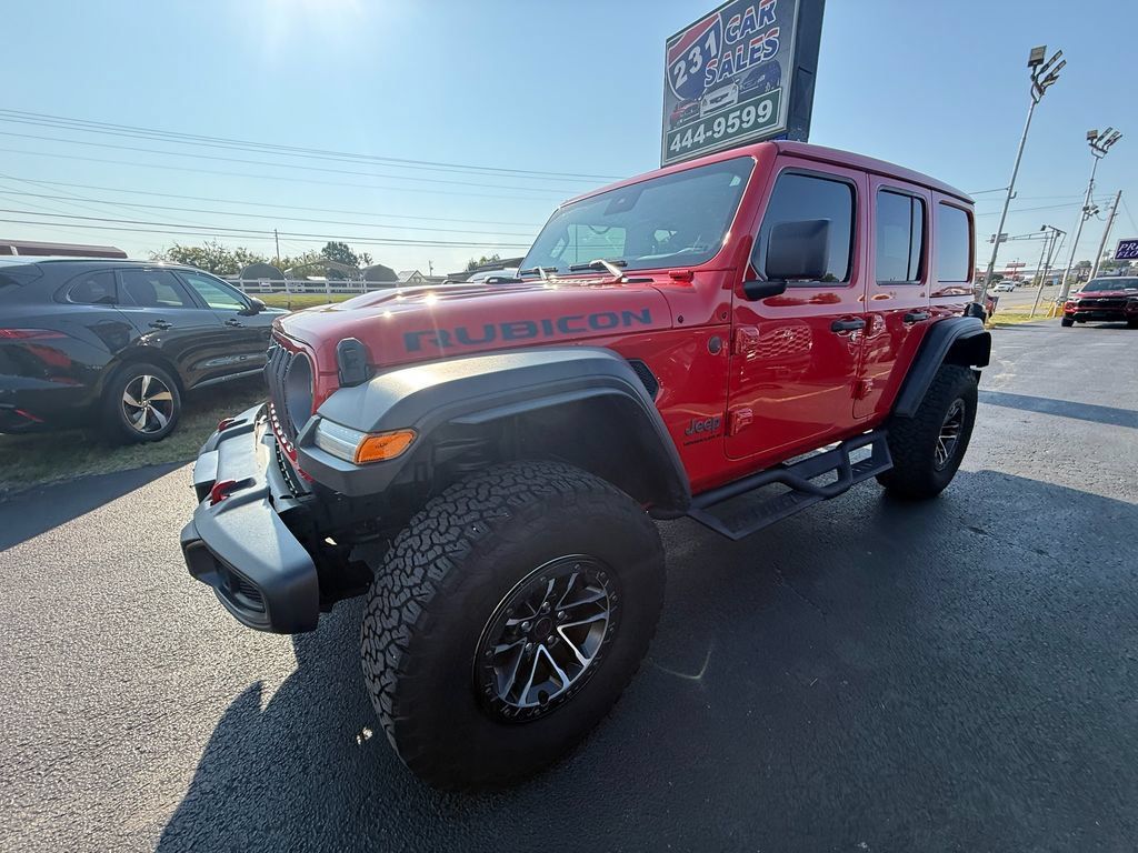 Used 2025 Jeep Wrangler Unlimited Rubicon w/ XTREMEE 35" Tire Package AWD/4WD image 8