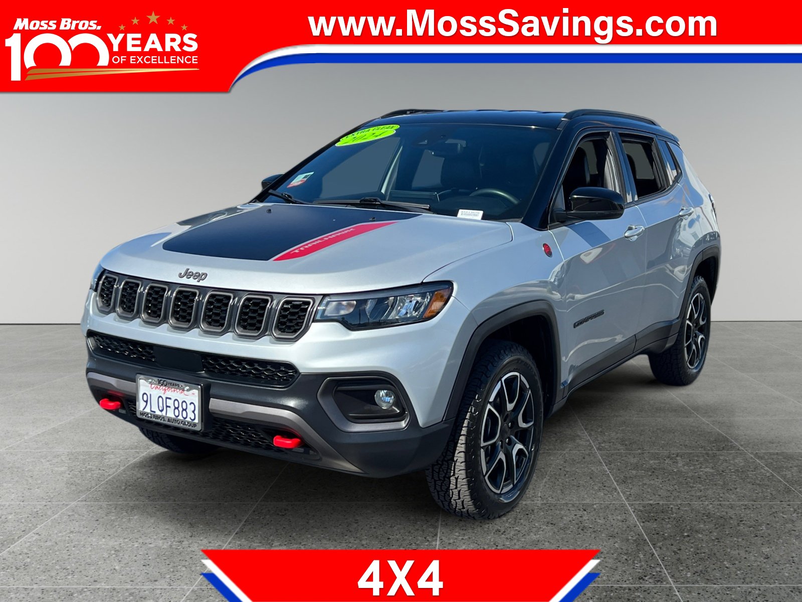 Used 2024 Jeep Compass Trailhawk AWD/4WD image 1