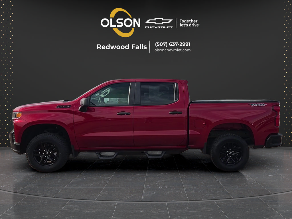 Used 2021 Chevrolet Silverado 1500 Custom Trail Boss w/ Safety Confidence Package AWD/4WD image 2