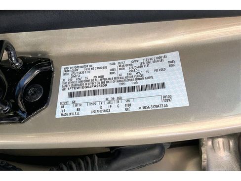 Used 2018 Ford F150 Platinum w/ Equipment Group 701A Luxury image 35