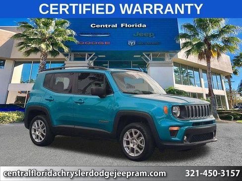 Certified 2022 Jeep Renegade Latitude AWD/4WD image 1