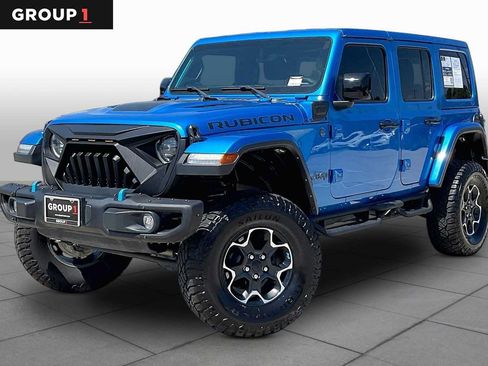 Used 2023 Jeep Wrangler Unlimited Rubicon 4xe w/ Steel Bumper Group AWD/4WD image 1