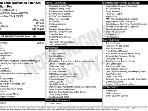 Used 2025 RAM 1500 Tradesman RWD image 31