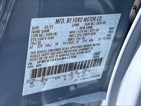Used 2025 Ford Mustang Mach-E Select w/ Comfort Package Lite AWD/4WD image 35