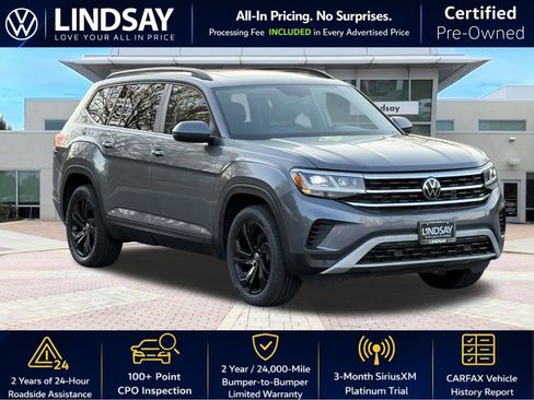Certified 2022 Volkswagen Atlas SE w/ Panoramic Sunroof Package image 1