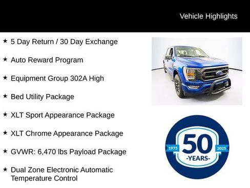 Used 2023 Ford F150 XLT w/ Equipment Group 302A High AWD/4WD image 8