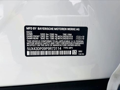 Certified 2023 BMW X3 sDrive30i w/ Premium Package image 35