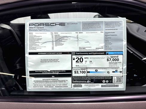 Used 2026 Porsche 911 Carrera S RWD image 32