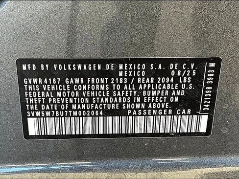 New 2026 Volkswagen Jetta S image 21