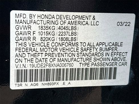 Used 2022 Acura ILX w/ Premium & A-SPEC Package image 31