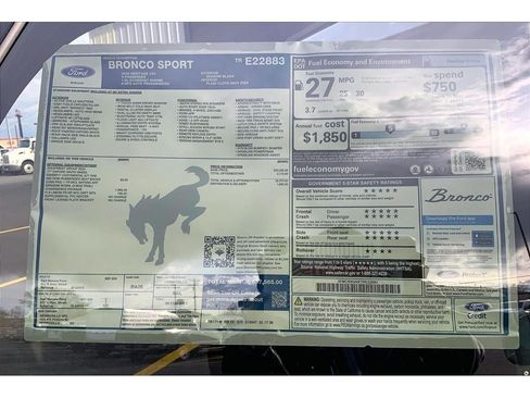 New 2026 Ford Bronco Sport Heritage w/ Convenience Package AWD/4WD image 30