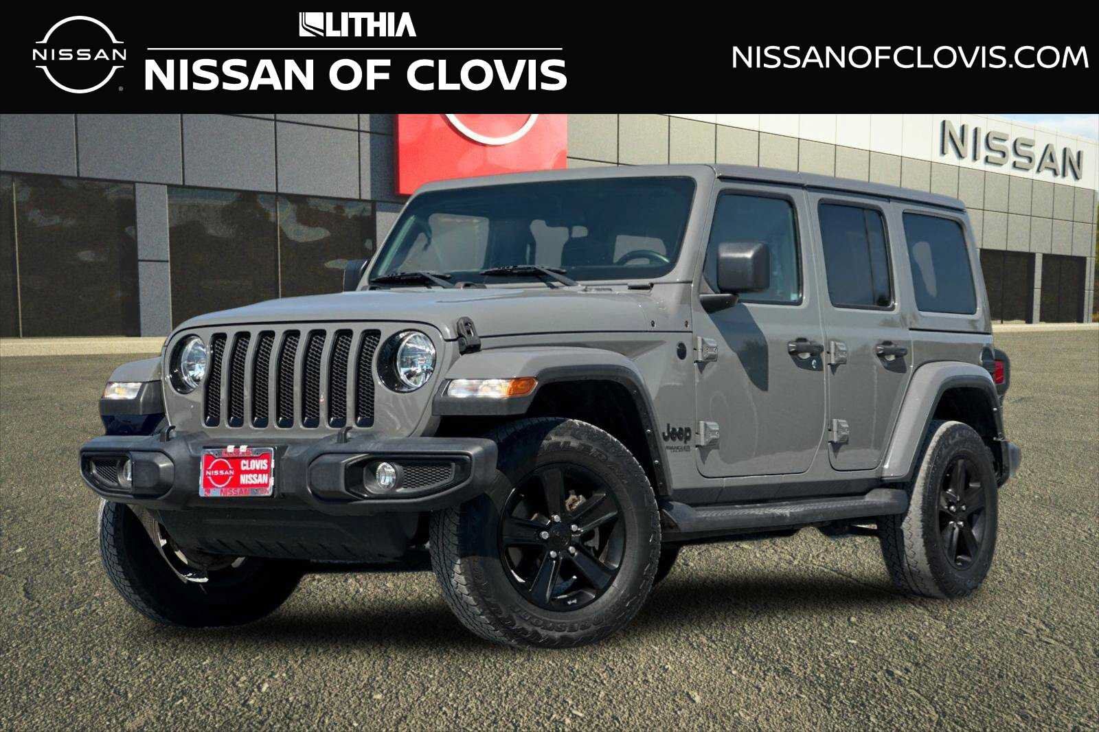 Used 2021 Jeep Wrangler Unlimited Sahara AWD/4WD image 1