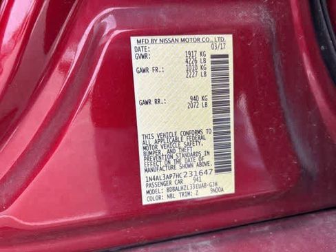 Used 2017 Nissan Altima 2.5 SR w/ Midnight Edition Package FWD image 22