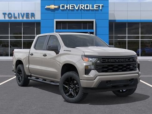 New 2026 Chevrolet Silverado 1500 Custom w/ Turbomax Blackout Package AWD/4WD image 8