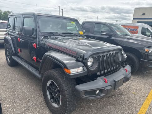 Used 2021 Jeep Wrangler Unlimited Rubicon w/ Uconnect 4C Nav & Sound Group AWD/4WD image 24