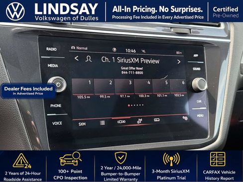 Certified 2022 Volkswagen Tiguan SE R-Line AWD/4WD image 22