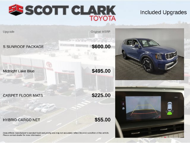 Used 2024 Kia Telluride S w/ S Sunroof Package AWD/4WD image 8