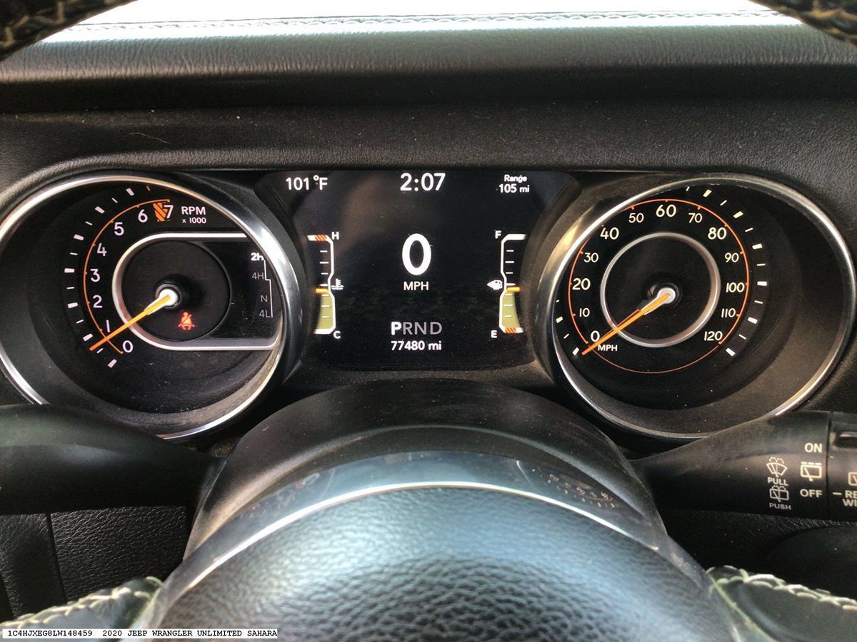 Used 2020 Jeep Wrangler Unlimited Sahara AWD/4WD image 14