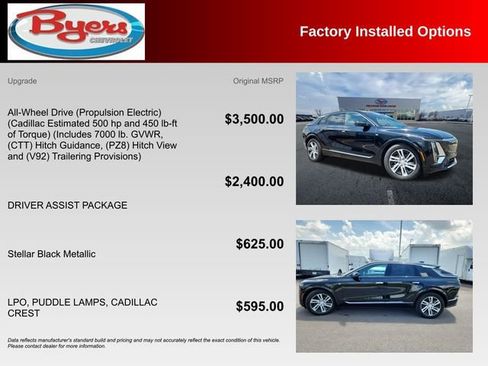 Used 2024 Cadillac Lyriq Tech w/ Driver Assist Package AWD/4WD image 10