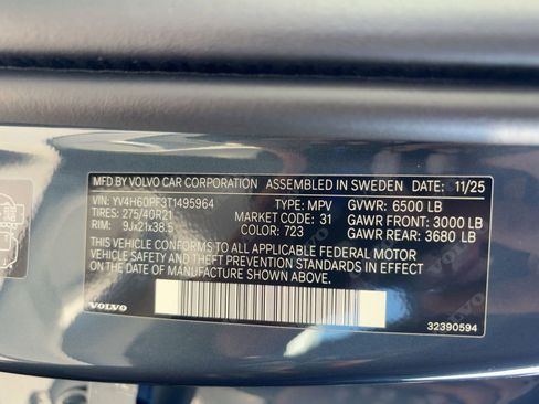 New 2026 Volvo XC90 T8 Ultra w/ Protection Package Premier AWD/4WD image 20