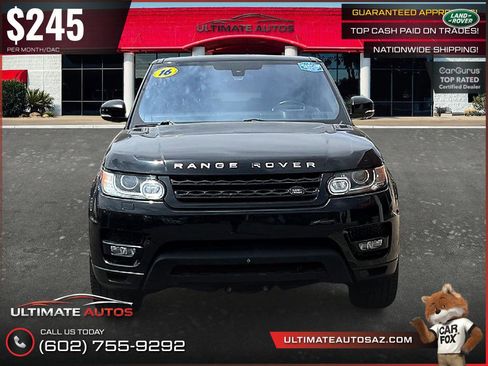 Used 2016 Land Rover Range Rover Sport Supercharged AWD/4WD image 6