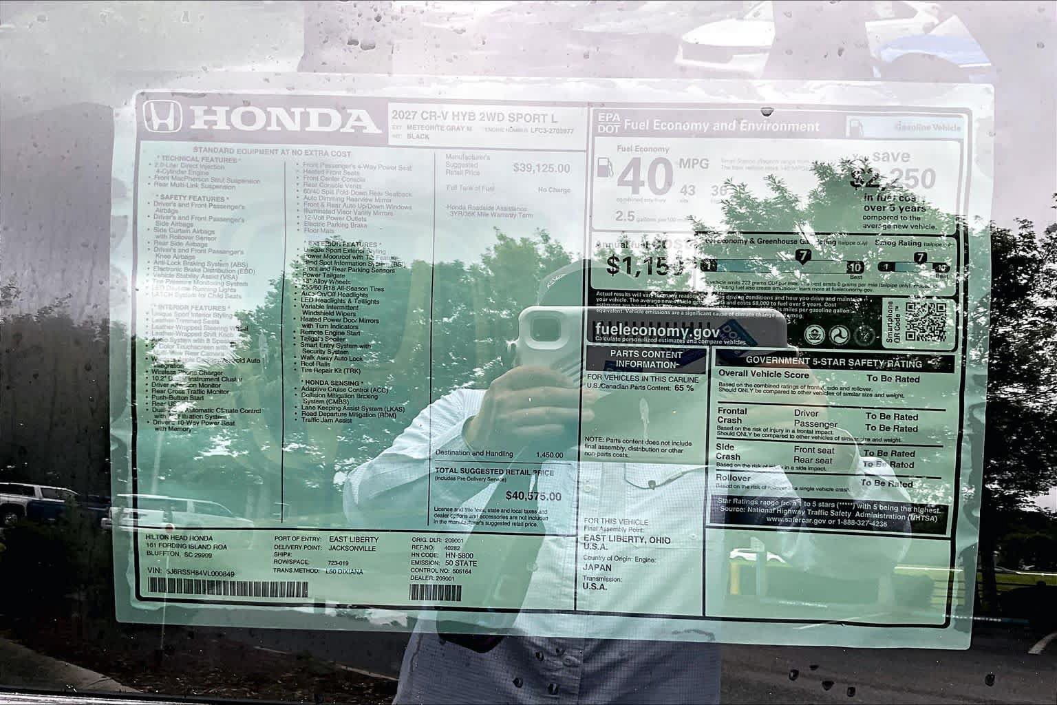 New 2027 Honda CR-V Sport-L image 18