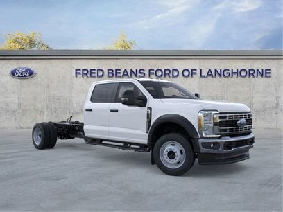 New 2025 Ford F550 4x4 Crew Cab Super Duty w/ XL Chrome Package