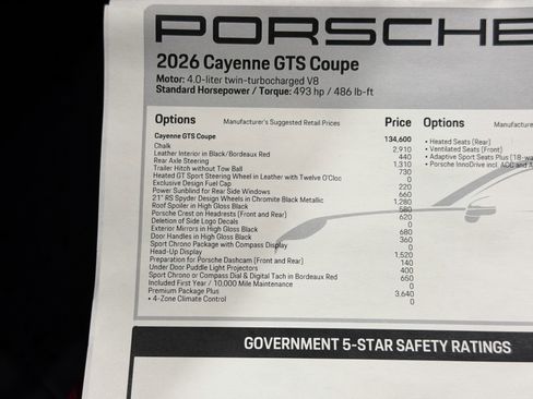 New 2026 Porsche Cayenne GTS image 57