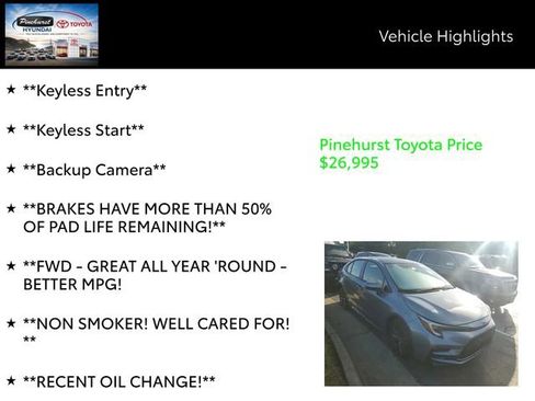 Used 2025 Toyota Corolla SE FWD image 14