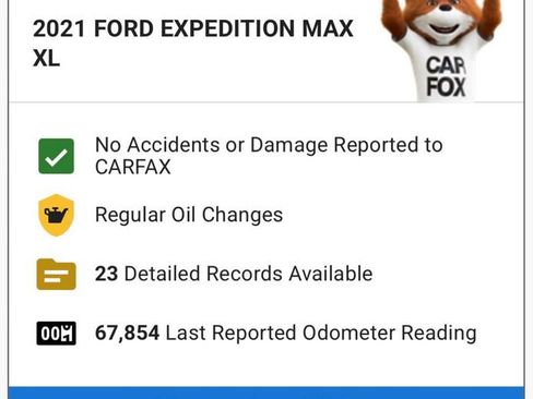 Used 2021 Ford Expedition Max XL AWD/4WD image 2