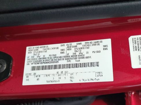 Used 2022 Ford F150 XLT w/ Equipment Group 302A High AWD/4WD image 36