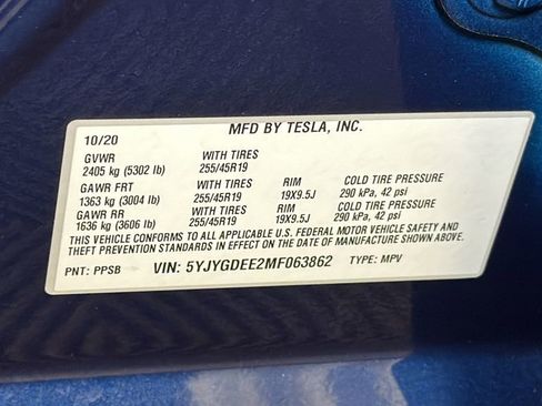 Used 2021 Tesla Model Y Long Range AWD/4WD image 36