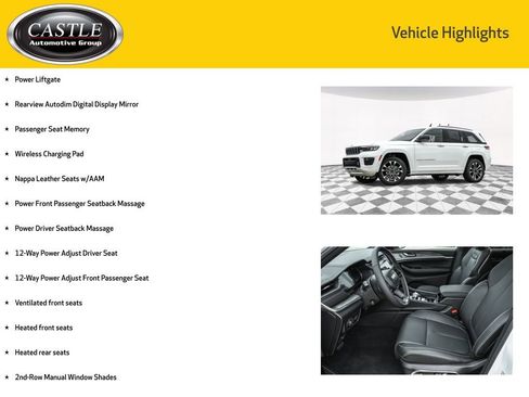 New 2025 Jeep Grand Cherokee Overland w/ Luxury Tech Group IV image 7