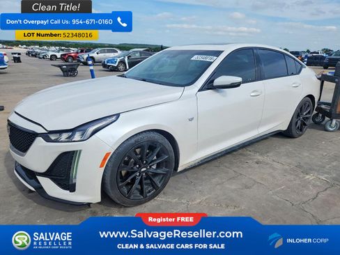 Used 2021 Cadillac CT5 Sport w/ Cold Weather Package RWD image 1