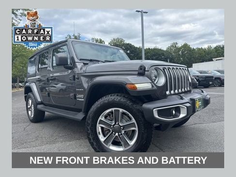 Used 2021 Jeep Wrangler Unlimited Sahara image 1