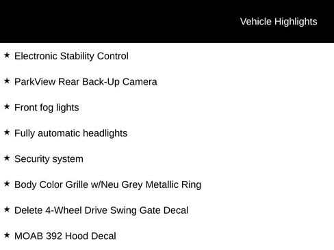 New 2026 Jeep Wrangler Unlimited Rubicon 392 AWD/4WD image 32