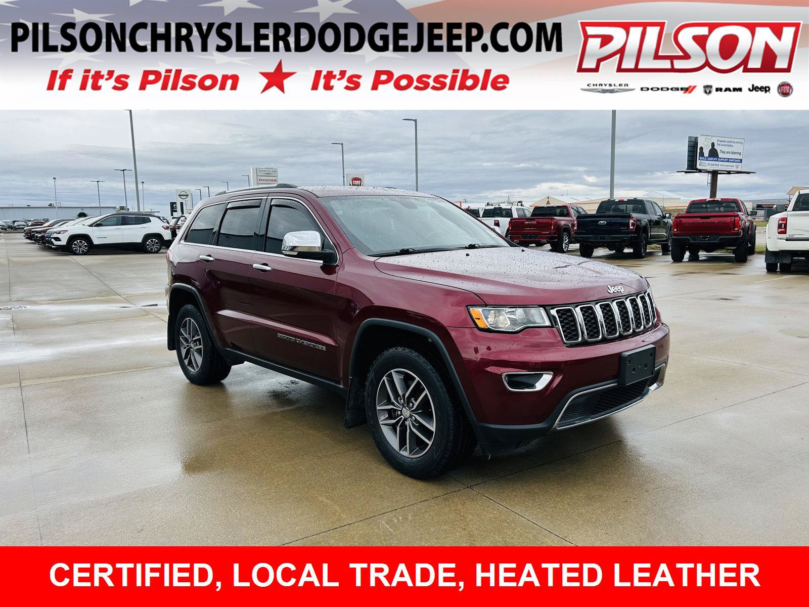 Used 2018 Jeep Grand Cherokee Limited AWD/4WD image 1