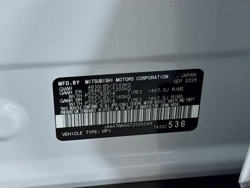 New 2026 Mitsubishi Eclipse Cross SEL image 30