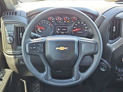 Certified 2025 Chevrolet Silverado 1500 Custom w/ Turbomax Blackout Package RWD image 14