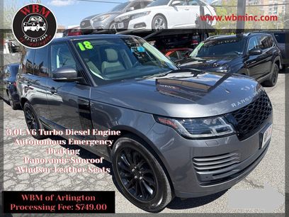 Used 2018 Land Rover Range Rover HSE