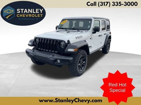 Used 2022 Jeep Wrangler Unlimited Sport AWD/4WD image 1