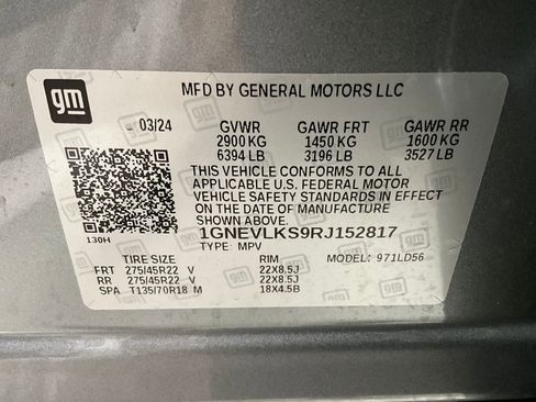 Used 2024 Chevrolet Traverse RS w/ LPO, Floor Liner Package image 32