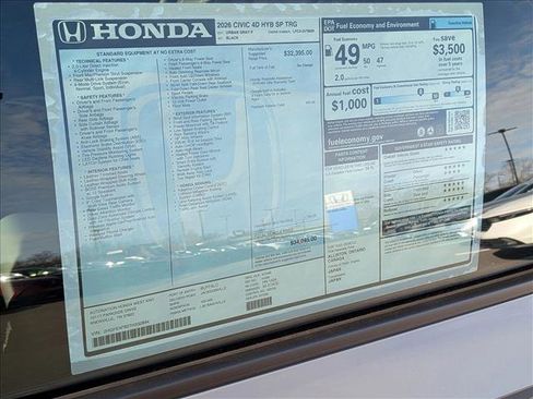 New 2026 Honda Civic Sport Touring image 18