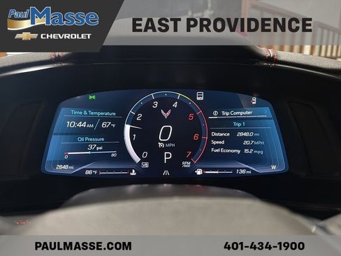 Certified 2021 Chevrolet Corvette Stingray Preferred Cpe w/ Engine Appearance Package image 15