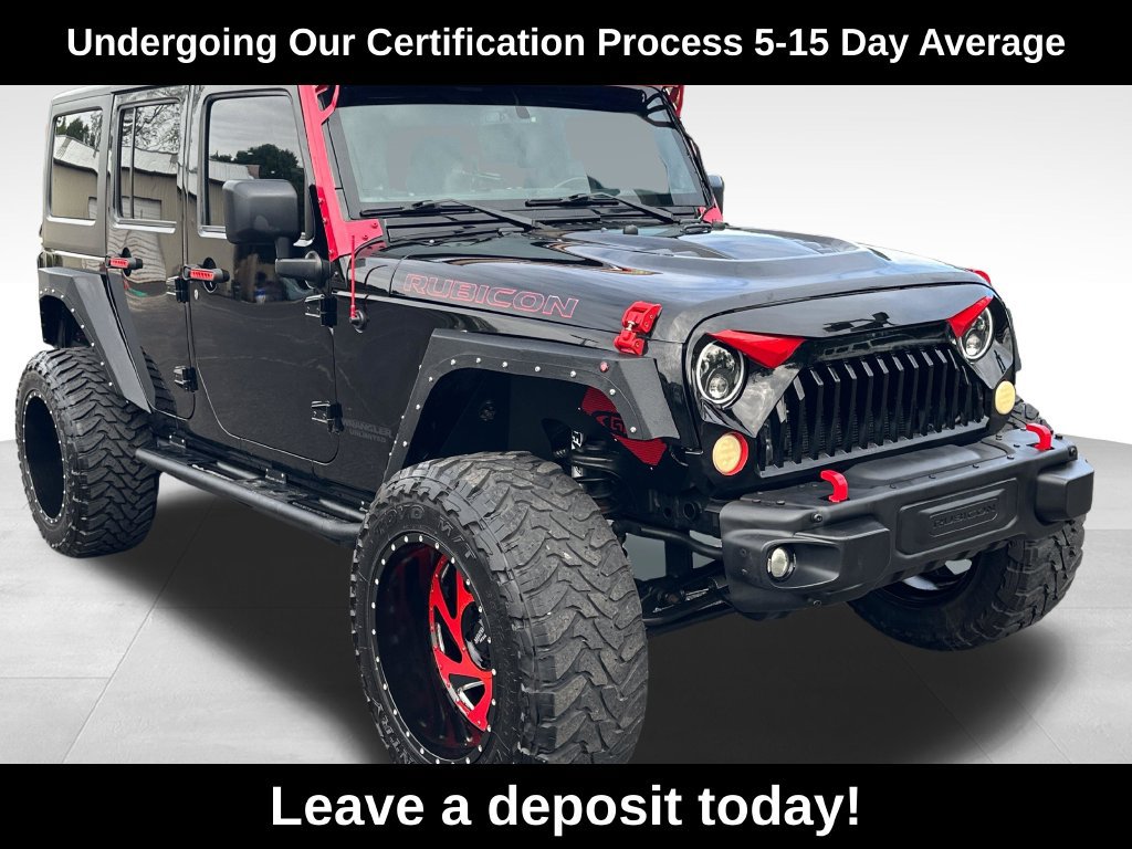 Used 2016 Jeep Wrangler Unlimited Rubicon AWD/4WD 360° Tour