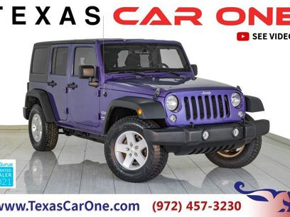 Used 2017 Jeep Wrangler Unlimited Sport w/ Quick Order Package 24S
