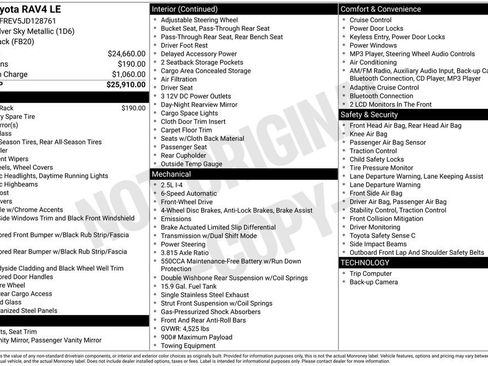 Used 2018 Toyota RAV4 LE image 35