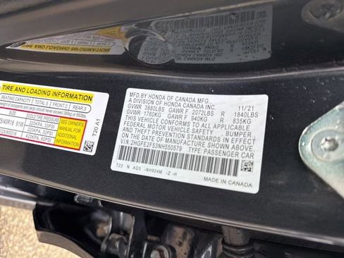 Used 2022 Honda Civic Sport image 31